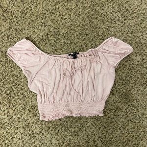 pink peasant shirt